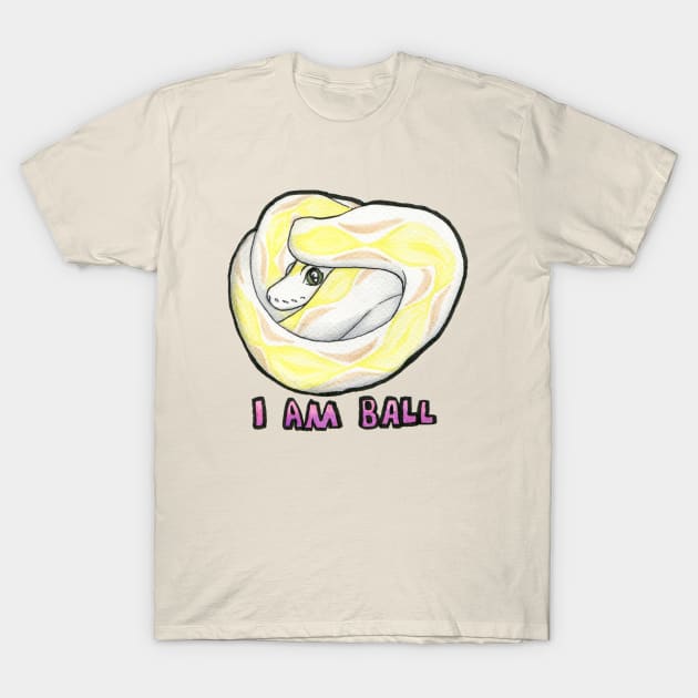 I Am Ball Pastel Python T-Shirt by DILLIGAFM8